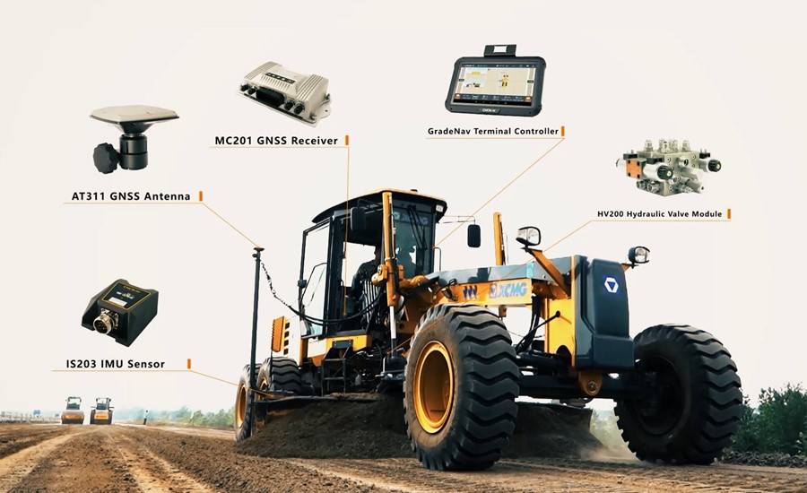 CHCNAV TG63 Grader 3D